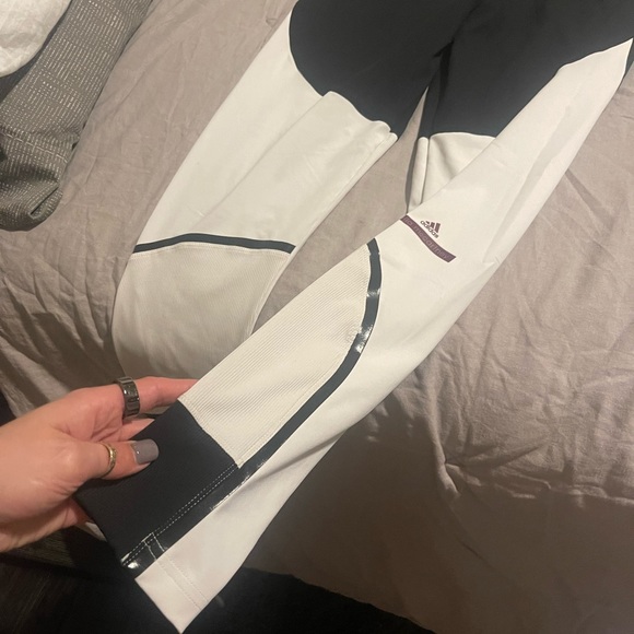 Adidas by Stella McCartney Black and White Leggings - Picture 2 of 3